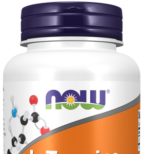 NOW L-Tyrosine 500 mg, 120 capsules