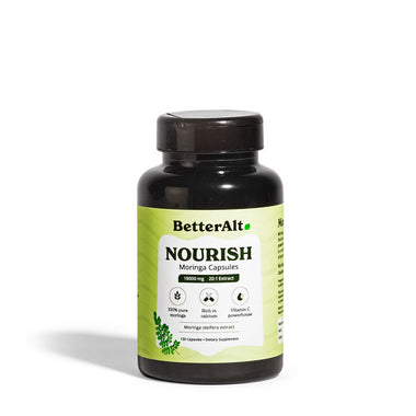 BetterAlt Moringa Capsules (120 Capsules), 18,000 mg