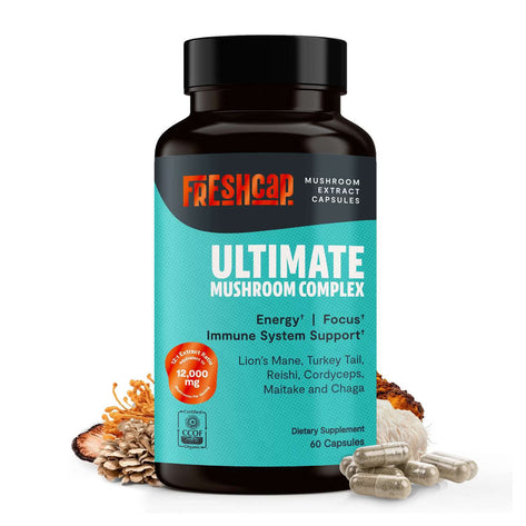 FreshCap Ultimate Mushroom Complex (60 Capsules)