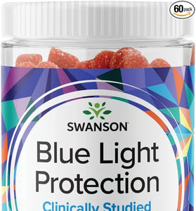 Swanson Mango Lutein & Zeaxanthin Gummies - Vegan Vision Supplement Promoting Retinal & Macular Health - Helps to Support Eye Fatigue, Eye Strain, & Overall Vision Health - (60 Gummies)