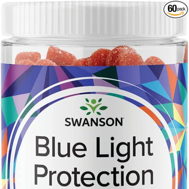 Swanson Mango Lutein & Zeaxanthin Gummies - Vegan Vision Supplement Promoting Retinal & Macular Health - Helps to Support Eye Fatigue, Eye Strain, & Overall Vision Health - (60 Gummies)