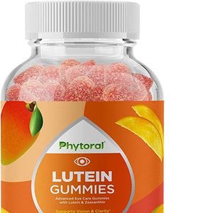 Lutein & Zeaxanthin Eye Health Supplement for Adults - Delicious Vegan Eye Vitamins Lutein and Zeaxanthin Gummies - Zeaxanthin Plus Lutein 20mg for Vision Clarity Dry Eye Relief and Blue Light Support