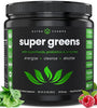 NutraChamps Super Greens Powder Premium Superfood | 20+ Organic Green Veggie Whole Foods | Wheat Grass, Spirulina, Chlorella & More | Antioxidant, Digestive Enzyme & Probiotic Blends