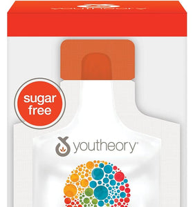 Youtheory Collagen Liquid for Hair Skin and Nails with Collagen Peptides and Amino Acids, Gluten Free Drinkable Supplement, Berry Flavor, 12 Single Serving Packets