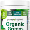 Greens Powder Smoothie Mix Purely Inspired Organic Greens Powder Superfood, Unflavored, 24 Servings (Package May Vary), 8.54 Ounce (Pack of 1)