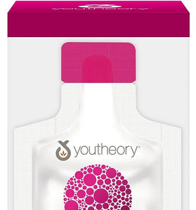 Youtheory Vitamin B12 B6, Daily Energy and Brain Support Supplement, Liquid Raspberry Flavor, 12 – 1oz Single Serving Packets