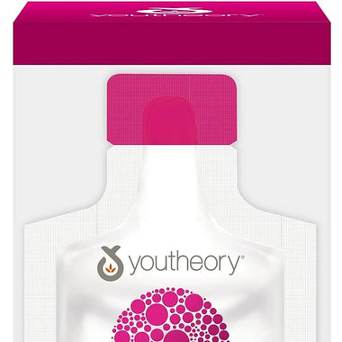 Youtheory Vitamin B12 B6, Daily Energy and Brain Support Supplement, Liquid Raspberry Flavor, 12 – 1oz Single Serving Packets