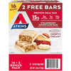 Atkins Strawberry Shortcake Protein Meal Bar (14 Count + 2 Bonus Bars)