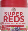 Country Farms Super Reds, Energizing Polyphenol Superfood, 48 Super Fruits and Berries, Powerful Antioxidants and Polyphenols, Supports Energy, 20 Servings, Mixed Berry Flavor