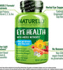 NATURELO Eye Vitamins - AREDS 2 Formula Nutrients with Lutein, Zeaxanthin, Vitamin C, E, Zinc, Plus DHA - Supplement for Dry Eyes, Healthy Vision, Eye Support - 60 Vegan Capsules