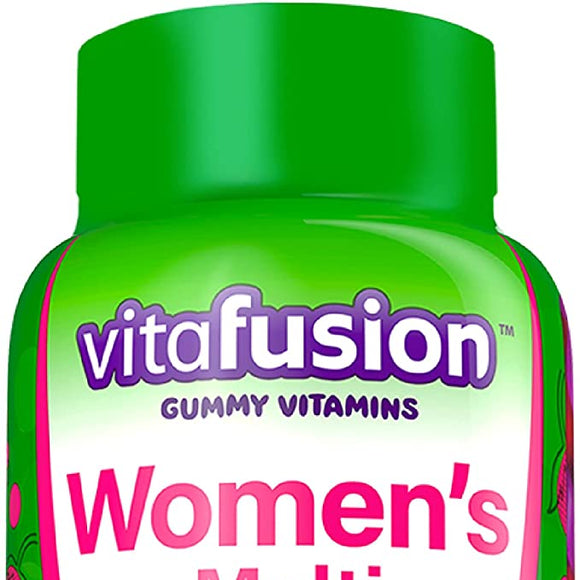 Vitafusion Womens Multivitamin Gummies, Berry Flavored Daily Vitamins for Women With Vitamins A, C, D, E, B-6 and B-12, America’s Number 1 Gummy Vitamin Brand, 75 Days Supply, 150 Count