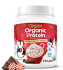 Orgain Organic Vegan Protein Powder, Holiday Peppermint Hot Cocoa - 21g Plant Based Protein, Gluten Free, Dairy Free, Lactose Free, Soy Free, No Sugar Added, Kosher, For Smoothies & Shakes