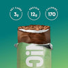 Nick's Swedish-Style Snack Bar, Mint Chocolate, Keto Protein Bar, 12g Protein, Low Carb, Low Sugar, Meal Replacement Bar, Keto-Friendly Snack,12-Count