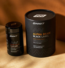 Alpha Brain: Black Label, 80 CAPSULES (SPECIAL)