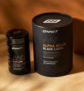 Alpha Brain: Black Label, 80 CAPSULES (SPECIAL)