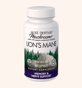 Host Defense Lion's Mane capsules