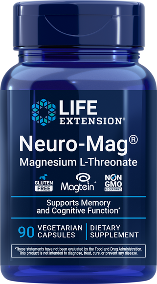 Life Extension Neuro-Mag Magnesium L-Threonate, 90 capsules
