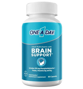 One A Day Multivitamin with Brain Support, 90 Capsules