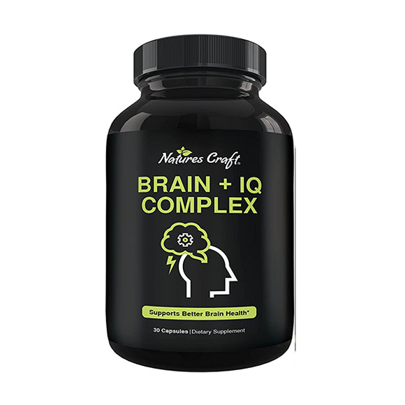 Nootropic Memory Supplement for Brain Support - Memory Pills for Brain Boost and Natural Energy Booster - Vitamin B 12 Bacopa Monnieri Rhodiola Rosea DMAE Ginkgo Biloba Phosphatidylserine Supplement