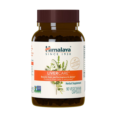 Himalaya LiverCare for Liver Cleanse and Liver Detox 375 mg, 90 Capsules, 45 Day Supply