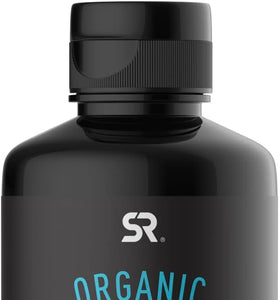 Sports Research Keto MCT Oil from Organic Coconuts - Fatty Acid Fuel for Body + Brain - Single Ingredient C8 Caprylic Acid - Perfect in Coffee, Tea, & More - Non-GMO & Vegan - Unflavored (16 Oz)