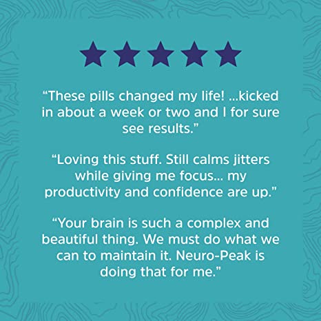 Zhou Neuro Peak Brain Support Supplement | Memory, Focus & Clarity Formula