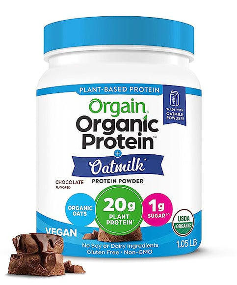 Orgain Vegan Protein Powder + Oatmilk