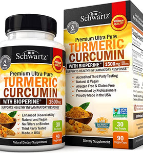 Turmeric Curcumin with BioPerine 1500mg